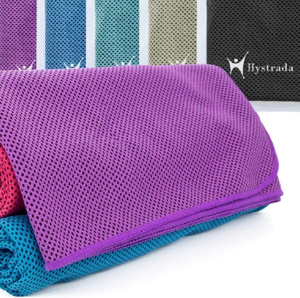 4 Packs Cooling Towel (40 x 12), Ice Towel, Microfiber, Soft Breathable Chilly Towel Stay Cool for Yoga, Workout, Sport, Gym, Camping, Fitness, Running, Workout & More Activities - Multicolor - Image 8
