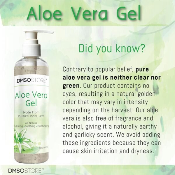 Aloe Vera Gel, 32 oz (908g), Alcohol-Free, Made From Purified Aloe Vera Inner Leaf, Soothing, Skin Moisturizing, Hydrating - Image 7