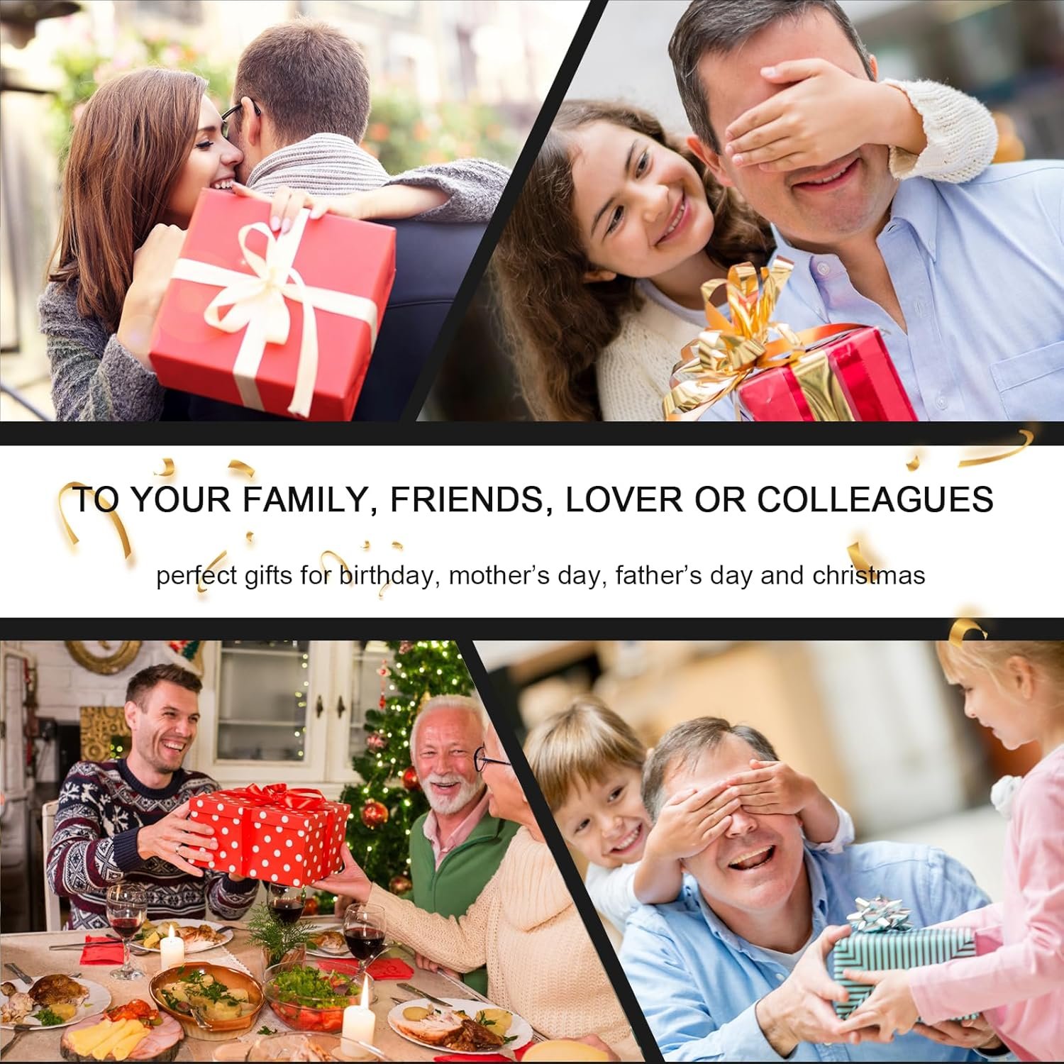 Valentines Day Gifts for Him Her-Massage Gun Deep Tissue,Mens Gifts,Gifts for Boyfriend Him Her,Mothers Fathers Gifts,Birthday Gifts for Women Mom(Gray) - Image 8