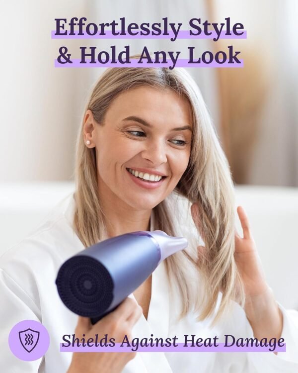 Keranique Hair Thickening Spray for Instant Volume, Texture & Lift for Fine Hair - Heat Damage Protectant With Keratin 6.8 oz - Image 6