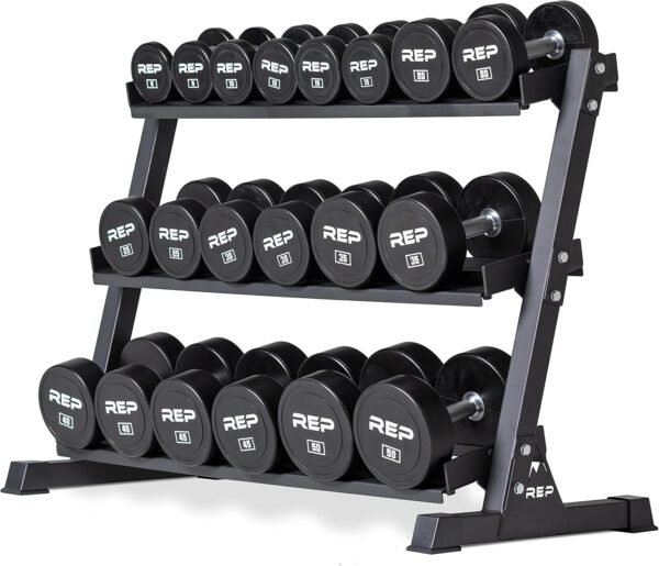 Rep Fitness Urethane Coated Dumbbells- Idividual Pairs and Sets - Image 2