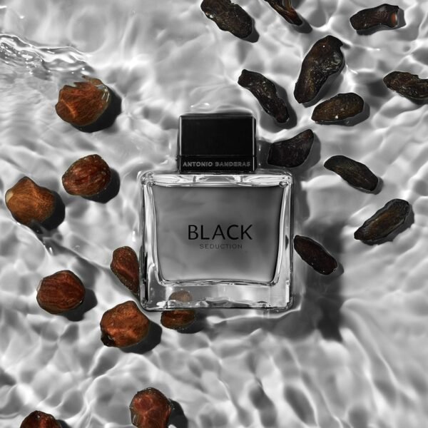 Banderas Antonio Perfumes - Black Seduction - Eau de Toilette Spray for Men - Long Lasting - Elegant, Masculine and Sexy Fragance - Amber Woody Scent- Ideal for Special Events - 3.4 Fl Oz - Image 5