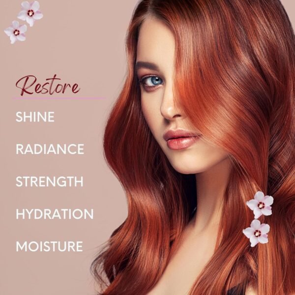 DermOrganic Argan Oil Daily Hydrating Hair Care-Sulfate Free & Color Safe-SHAMPOO 16.9 oz - Image 4