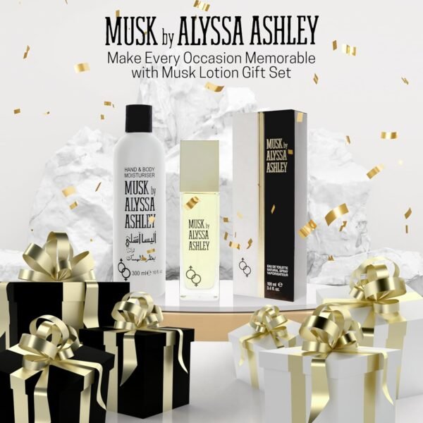 ALYSSA ASHLEY Musk Perfume for Women and Lotion Gift Set - Image 7