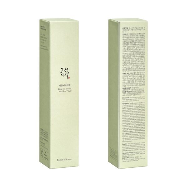 Beauty of Joseon Light On Serum Vitamin C Centella Dark Spot Fine Lines Pigmentation Correcting Serum, Hydrating Moisturizer, Korean Skin Care for Men and Women, 30ml, 1 fl.oz - Image 9
