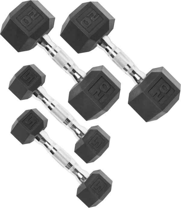 CAP Barbell Coated Dumbbell Weight | Multiple Options Pairs & Sets - Image 2