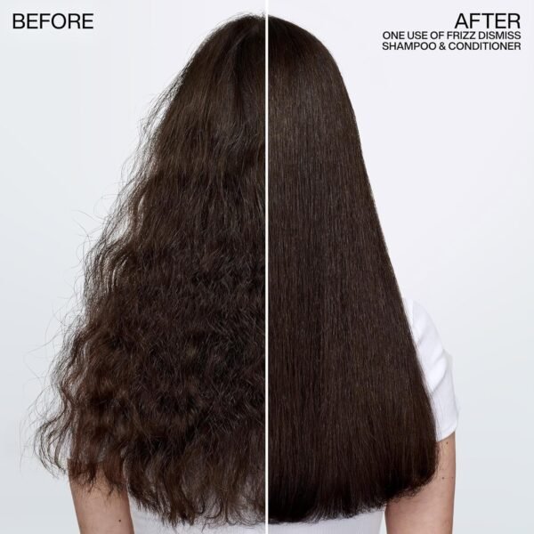 Redken Frizz Dismiss Sulfate-Free Conditioner For Frizzy Hair - Controls Frizz, Moisturizes and Smooths For Silky Hair - Image 4