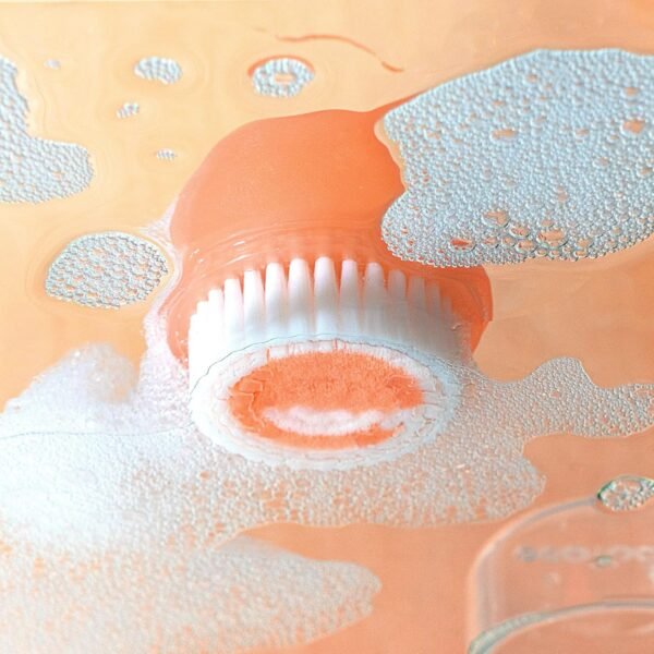 EcoTools Mini Facial Cleansing Brush, Infused with Citrus, Boosts Collagen, Safe for Sensitive Skin, Exfoliates & Clean Pores, Travel Sized, Ecofriendly, Vegan & Cruelty-Free, 2 Count - Image 9