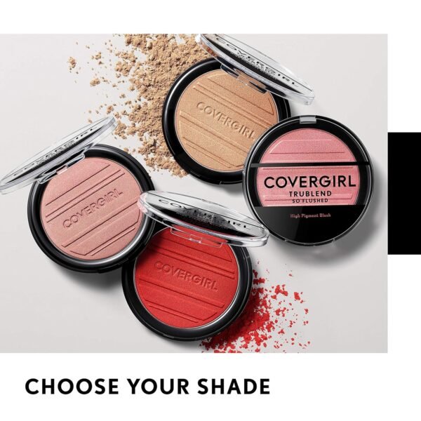 COVERGIRL Trublend So Flushed High Pigment Blush, Love Me, 0.33 Oz - Image 11