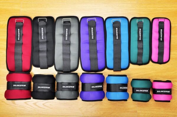 Fully Adjustable Ankle Wrist Arm Leg Weights, 1-20LBS, Multiple Options - Image 8