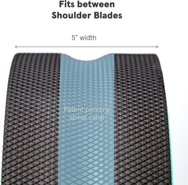Chirp Wheel Foam Roller - Targeted Back Foam Roller for Back Pain Relief, Deep Tissue Muscle Massage, Trigger Point Round Foam Roller - High Density Foam Roller for Physical Therapy & Exercise - Image 5