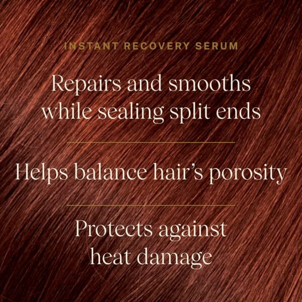 JVN Complete Instant Recovery Serum, Leave-In Anti Frizz Hair Serum, Repairs Hair and Protects Against Heat Damage, Smoothing Serum for All Hair Types, 3.4 Fluid Ounces - Image 5
