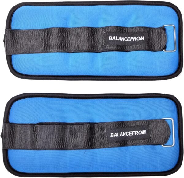 Fully Adjustable Ankle Wrist Arm Leg Weights, 1-20LBS, Multiple Options - Image 3