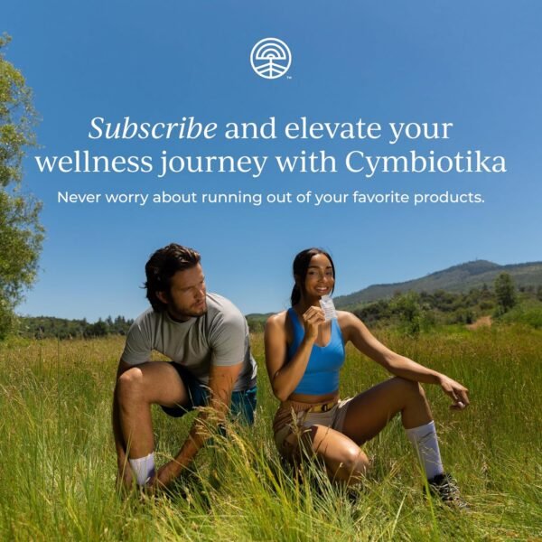CYMBIOTIKA Super Greens Supplement with Chlorophyll, Spirulina, Daily Vegan Superfood Packets for Digestive Gut Health, Detox, Energy and Immune Support, Citrus Lime Flavor, 15 mL Pouches, 30 Pack - Image 10