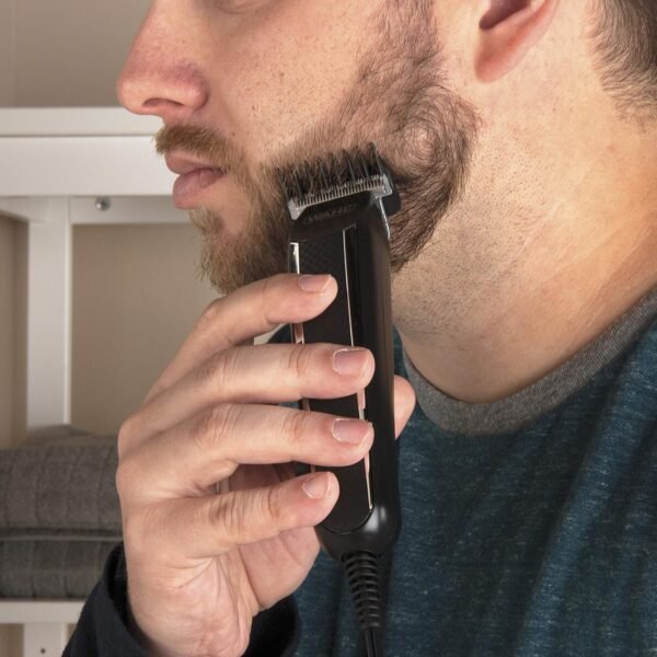 Wahl PowerPro Corded Detailer Trimmer Kit for Mens Grooming – for Beard, Mustache, Stubble, Ear, Nose, & Body Grooming – Model 9686 - Image 6