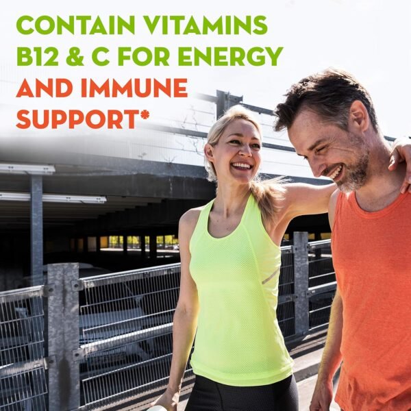 Align Probiotic, Gut Health & Immunity Support, Probiotic for Women and Men, #1 Doctor Recommended Brand, Vitamin C and B12 for Immune Support & Energy, Citrus Flavor, 50 Gummies - Image 6