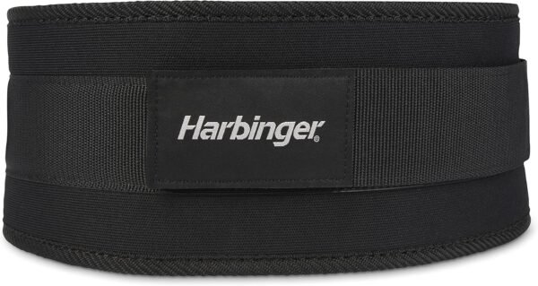 Harbinger Weightlifting Belt, Foam, 4.5" Width, Pink, X-Small - X-Large - Image 5