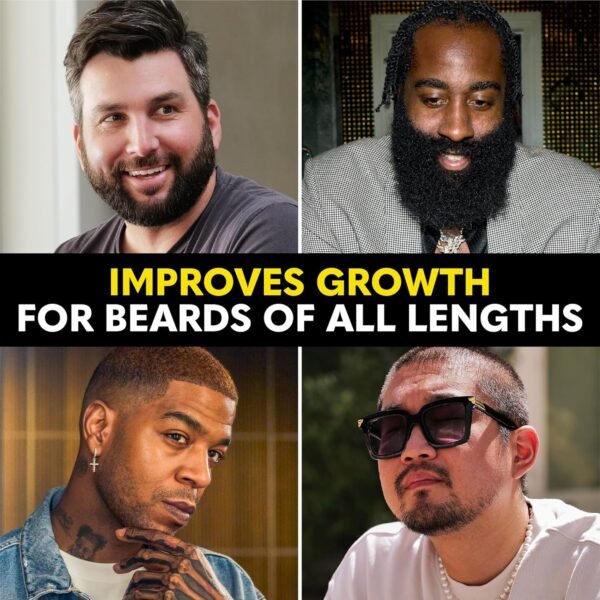 Beard Club - Beard Growth Serum with Natural Castor, Coconut and Avocado to Grow a Thicker, Fuller Beard, Fill in Patches and Stimulate Healthier Facial Hair Growth - Image 4