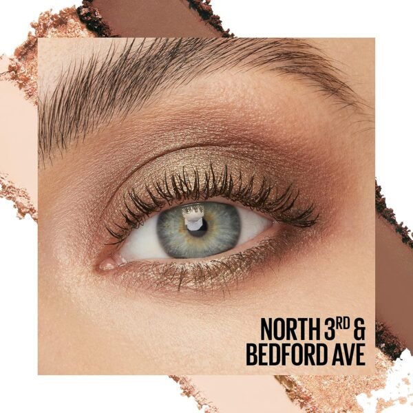 Maybelline New York Shadow Blocks Shadow Blocks Eyeshadow Palette, Stacked Eye Shadow Trio, North 3rd & Bedford Ave, 0.08 oz - Image 8
