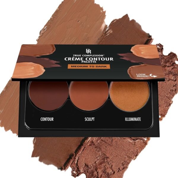 Black Radiance True Complexion Creme Contour Palette, Medium to Dark, 7.5 Gram - Image 2