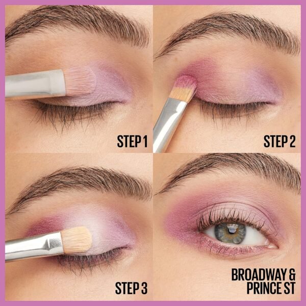 Maybelline New York Shadow Blocks Shadow Blocks Eyeshadow Palette, Stacked Eye Shadow Trio, North 3rd & Bedford Ave, 0.08 oz - Image 9