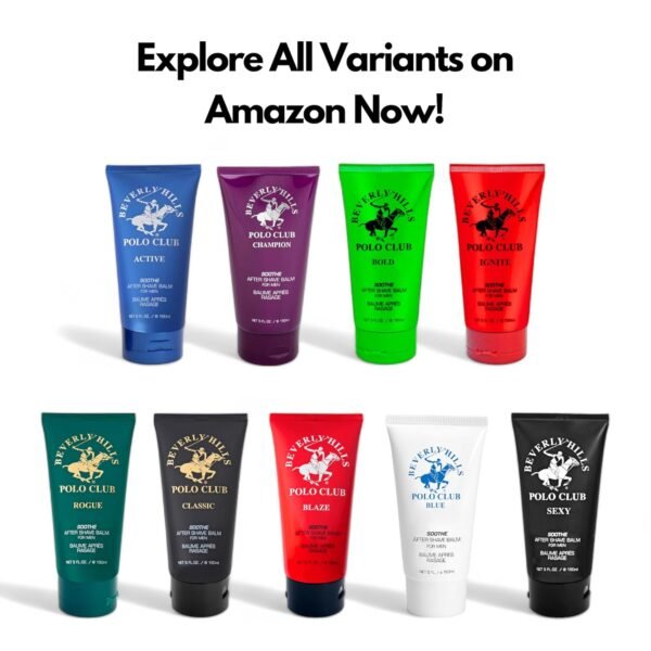 BHPC Blaze by Beverly Hills Polo Club, 5 oz After Shave Balm for Men - Image 7