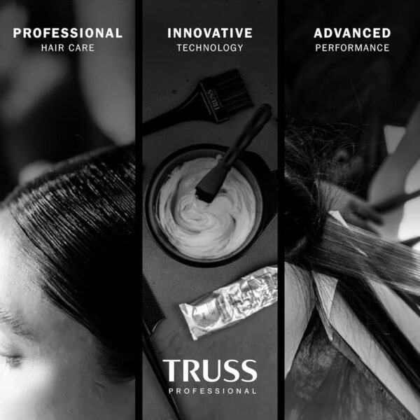 TRUSS Net Hair Mask - Deep Conditioning Treatment + Hair Repair Mask for Curly Hair - Detangle + Hydrate Curls while Soothing Damage - Anti Frizz + Humidity Blocking (15.87 oz) - Image 9