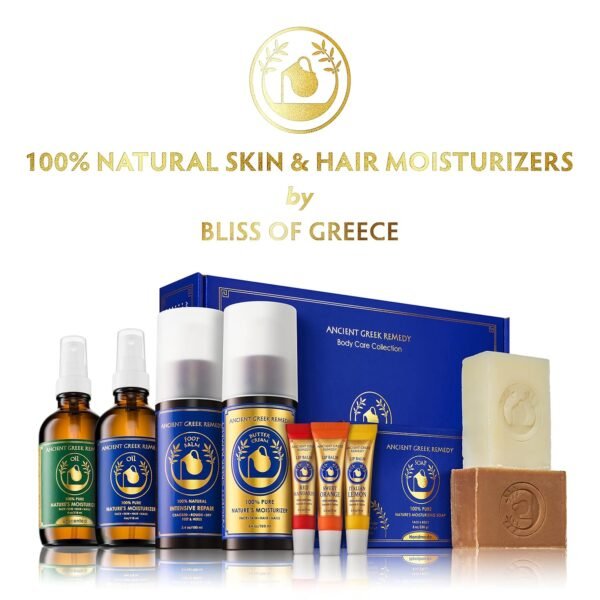 Ancient Greek Remedy - After Shower Body Oil for Women - Hydrating Face Oil & Body Moisturizer for Dry Skin with Organic Jojoba, Sweet Almond, Olive, and Vitamin E Oil - Clean Skincare, 4 oz - Image 7