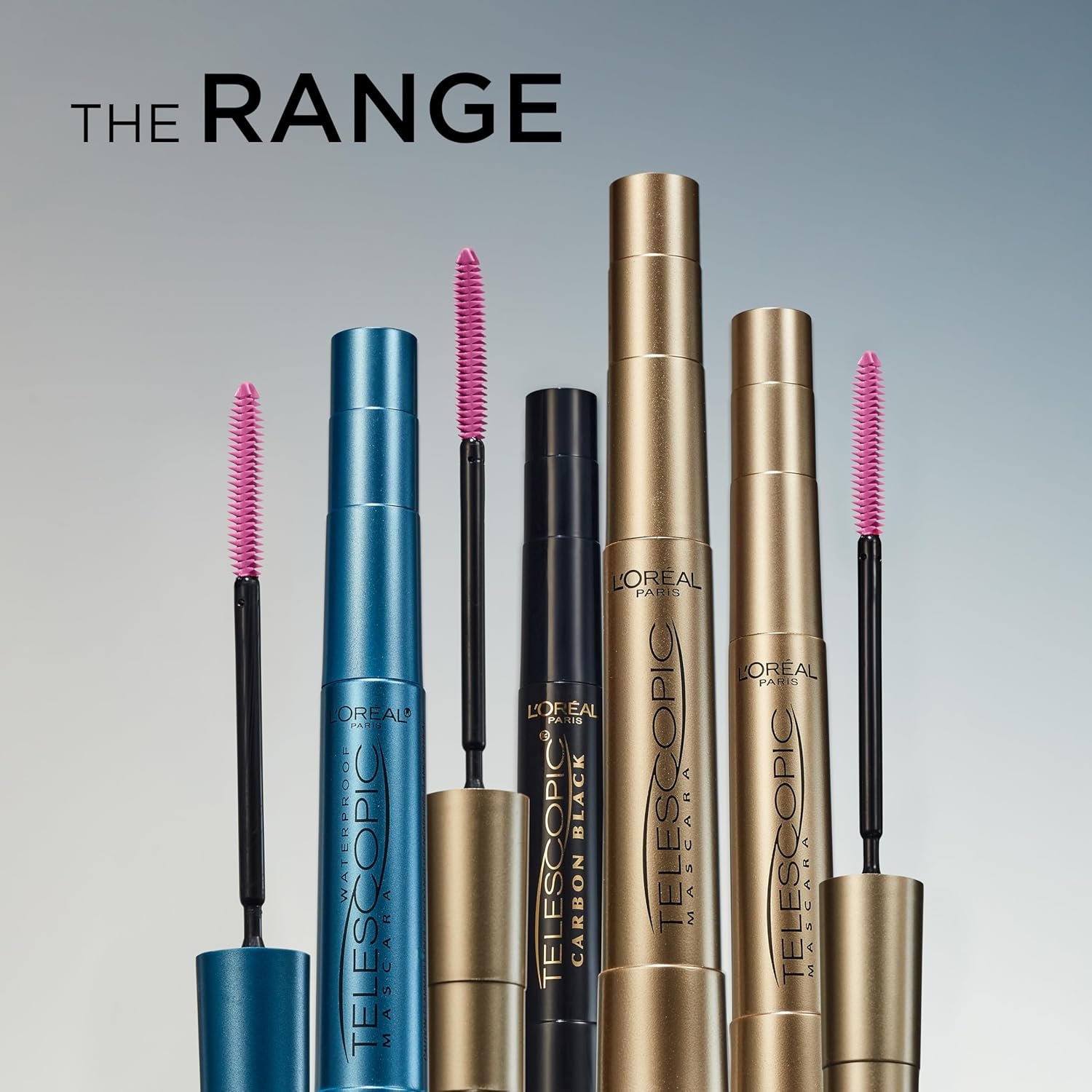 L'Oreal Paris Makeup Original Telescopic Lengthening Mascara, Waterproof Black - Image 10