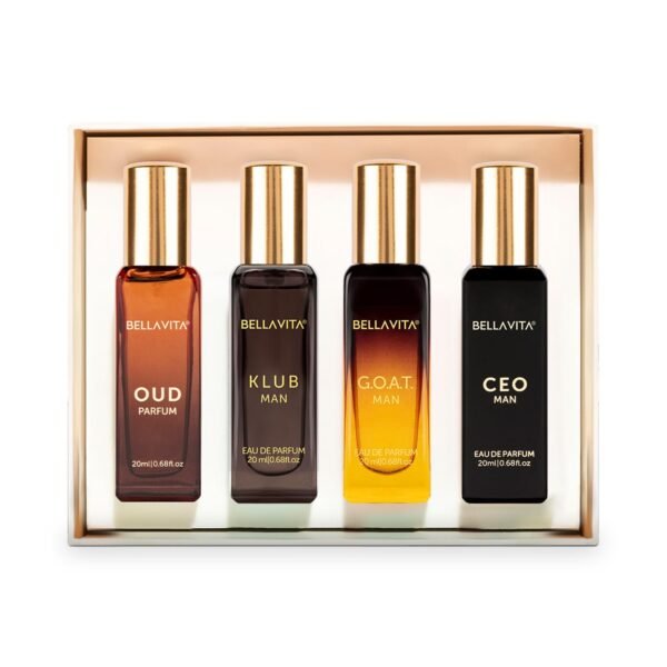 Men's Luxury Perfume Gift Set (4 x 0.68 fl. oz.) | Gifts for Men | Klub, Oud, CEO, Goat Perfume | Masculine, Woody, Citrusy, Aromatic Perfumes for Men +(3.4 fl. oz.) - Image 8