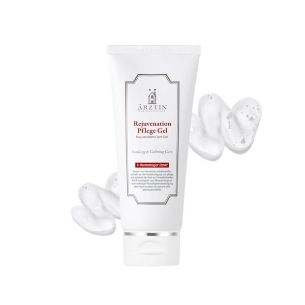 Rejuvenation Pflege Gel, Moisturizing Smoothing Cooling Gel Essence, Soothing Refreshing Non-Sticky Gel, Soothing and Hydrating Aloe Vera for Dry & Sensitive Skin - Image 2