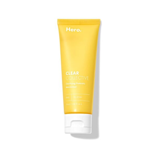 Clear Collective Clarifying Prebiotic Moisturizer from Hero Cosmetics - Hydrating Daily Face Moisturizer to Purify, Smooth and Soften Skin (2.36 fl oz) - Image 2