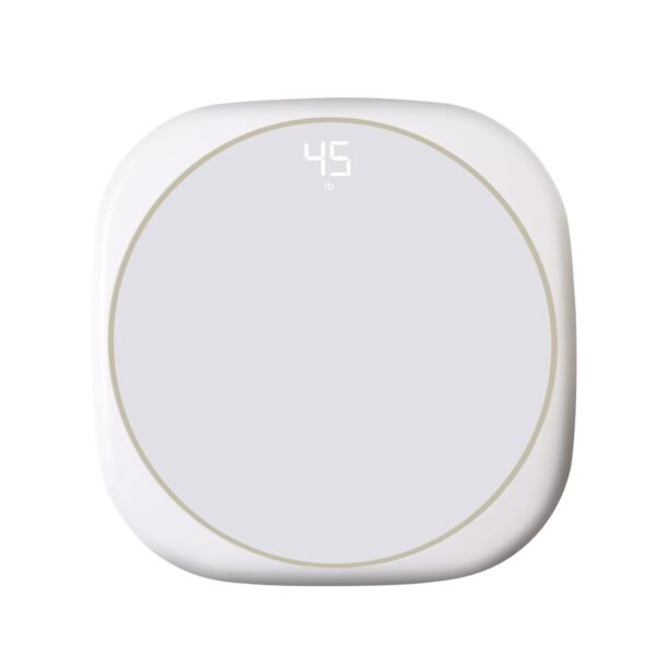 SugarLee Bathroom Scale, Digital Bathroom Smart Scale for Body Weight, Smart Scale with Precise and Clear Large LCD Display, LED Light Scale, 500 LB - Image 2