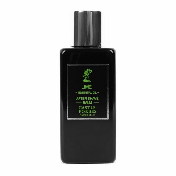 Castle Forbes Lime Aftershave Balm For Men, 5 fl.oz. | Moisturizing After Shave Lotion w/ Essential Oils | Soothing & Refreshing Face Balm | Alcohol Free Post Shave Skincare For All Skin Types - Image 2