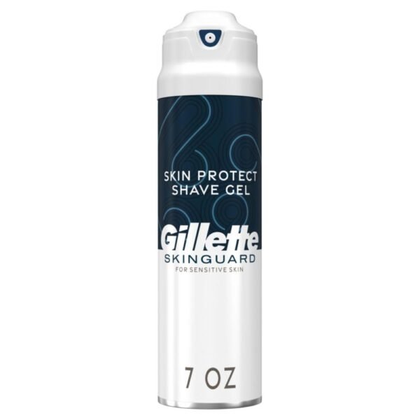 Gillette SkinGuard Shave Gel for Men, 7 oz Skin Protect Shave Gel with Shea Butter and Vitamin E - Image 2