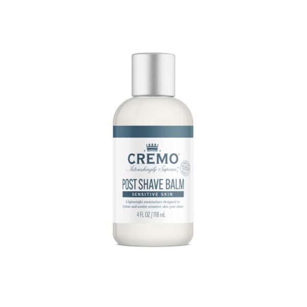Cremo Sensitive Post Shave Balm, Soothes, And Protects Skin From Shaving Irritation, Dryness and Razor Burn, 4 Fluid Ounces - Image 2