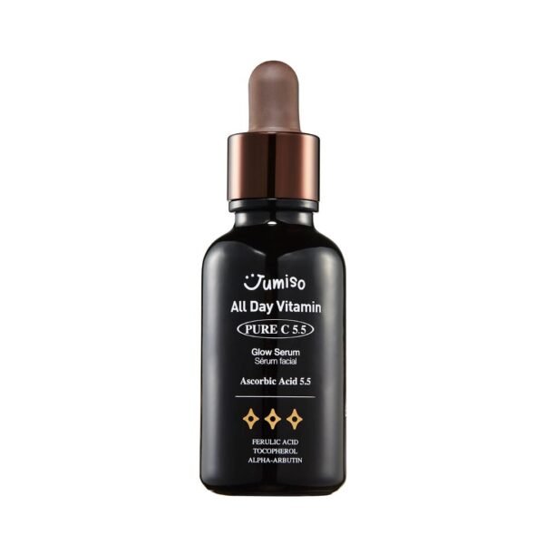 All Day Pure C 5.5 Glow Serum 30ml | Aronia Fruit Extract | Pure Vitamin C (L-Ascorbic Acid) with Alpha-Arbutin&Ascorbyl Glucoside | fragrance-free, parabens-free | 1.01 fl oz, 30 ml - Image 2