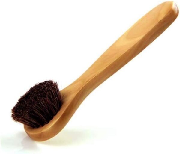 Facial Cleansing Brush, Wood Handle Soft Horsehair Natural Bristles Face Brush Cleanser, 2 Pack Face Skin Care Exfoliating Scrub Brush. - Image 5