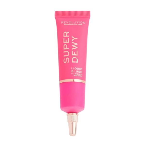 Revolution Beauty, Superdewy Liquid Blush, Richly Pigmented & Buildable, Blendable Formula, You Had Me At First Blush, 0.5 Fl. Oz. - Image 8