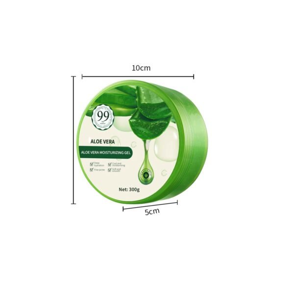 1 Box Aloe Vera Moisturizing Gel, Soothing Nourishing Calming Hydrating Refreshing Aloe Vera Gel, 300g (Aloe Vera) - Image 2