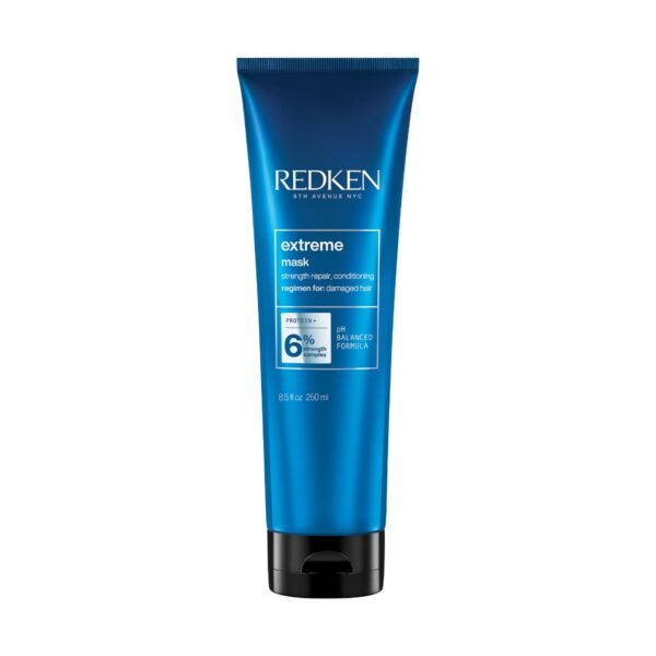 Redken Extreme Mask | Hair Mask for Damaged, Brittle Hair | Fortifies & Strengthens Distressed Hair | 8.5 Fl. Oz. (Pack of 1) - Image 2