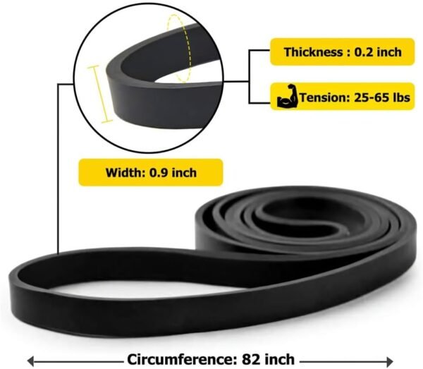Resistance Band Pull up Band Fitness Exercise Bands Natural Latex for Workout Body Stretch Powerlifting Band Fitness Sport Training at Home/The Gym - Image 3