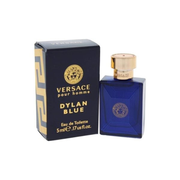 Versace Dylan Blue Mini Eau de Toilette Splash for Men, 0.17 Ounce - Image 2
