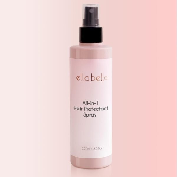 ELLA BELLA®️ All-in-1 Heat Protectant Spray for Hair • Repair, Protect, and Nourish with UV Shield • Cruelty-Free Formula with Argan Oil, Jojoba, and Keratin • Professional Hair Heat Protection Spray - Image 2