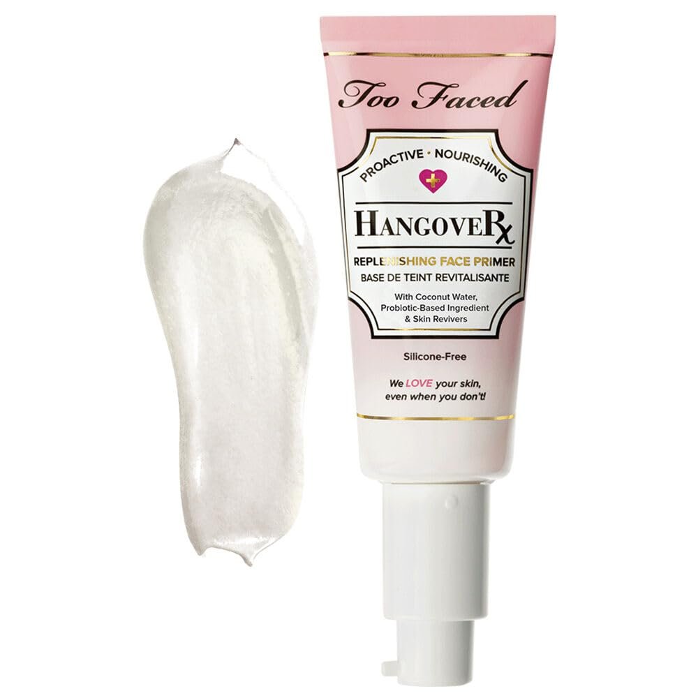Too Faced Hangover Replenishing Face Primer | Hydrates, Boosts + Smooths Skin with Dewy Finish - Image 2