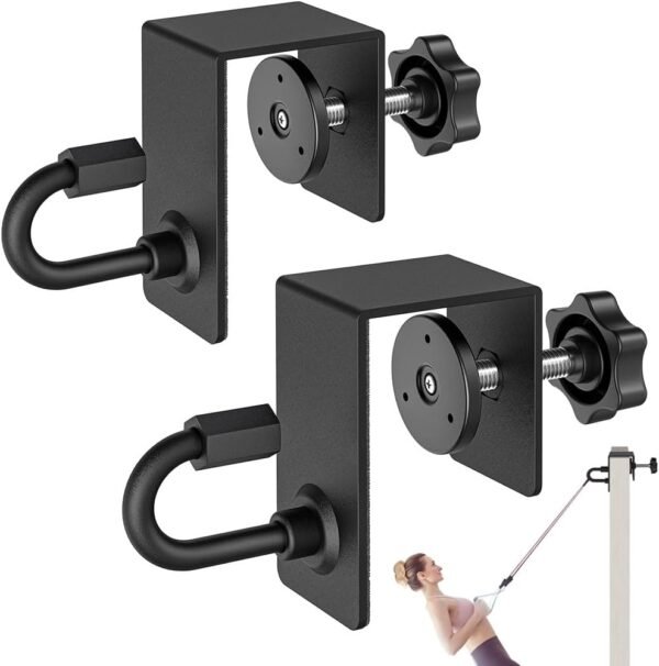 Kipika Door Anchor for Resistance Bands, Heavy Duty Door Anchor Attachment, Workout Door Mount Anchors for Body Weight Straps, Strength Training, Physical Therapy Exercise, Home Gym - Image 2