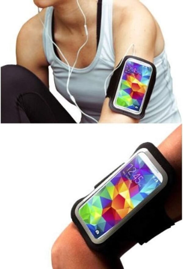 Running Armband for Galaxy A23 5G/A14 5G/A13 5G/A03s - Sports Gym Workout Case Cover Band Arm Strap Reflective L1A Compatible with Samsung Galaxy A23 5G/A14 5G/A13 5G/A03s - Image 8