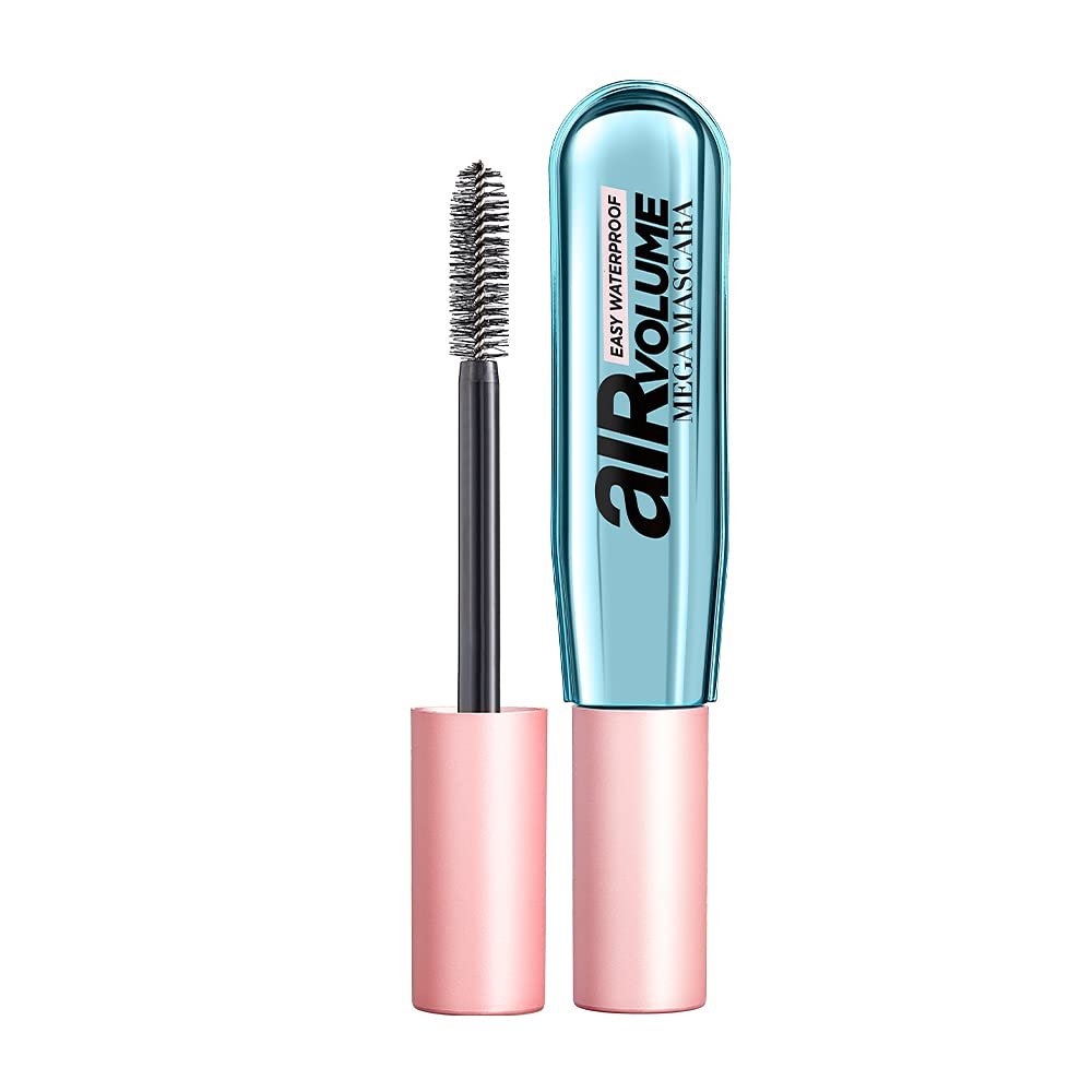 L’Oréal Paris Makeup Air Volume Mega Mascara, Lightweight & Long-lasting Volumizing Mascara for Voluminous Eyelashes, Waterproof Black, 0.3 Fl Oz - Image 3