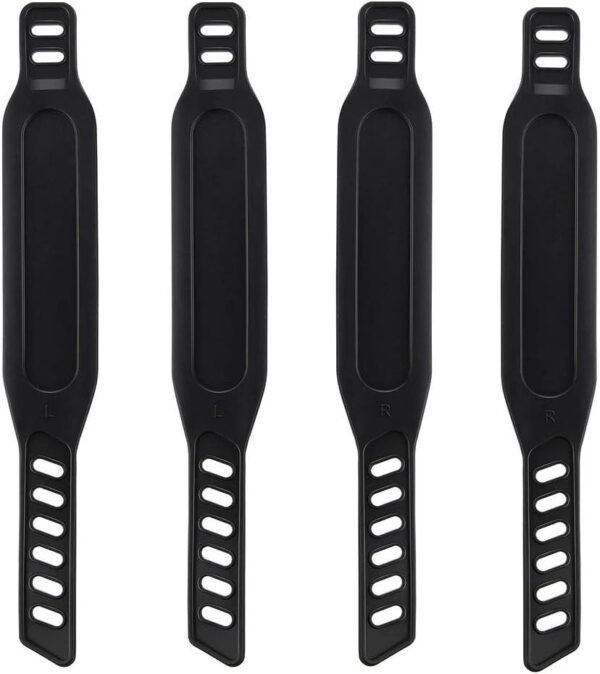 Exercise Bike Pedal Straps, Heavy Duty Adjustable Length Universal Pedal Strap Fits Most Bike Pedals Exercise Bike Bicycle Cycle for Home or Gym - Image 2