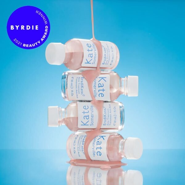 Kate Somerville EradiKate Acne Treatment - Clinically Formulated 10% Sulfur and BHA Spot Treatment – Clears Pimples, Cleans Pores and Prevents Breakouts, 1 Fl Oz - Image 3